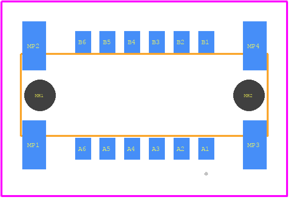 244836 - TE Connectivity PCB footprint - Other - Other - 244836-3