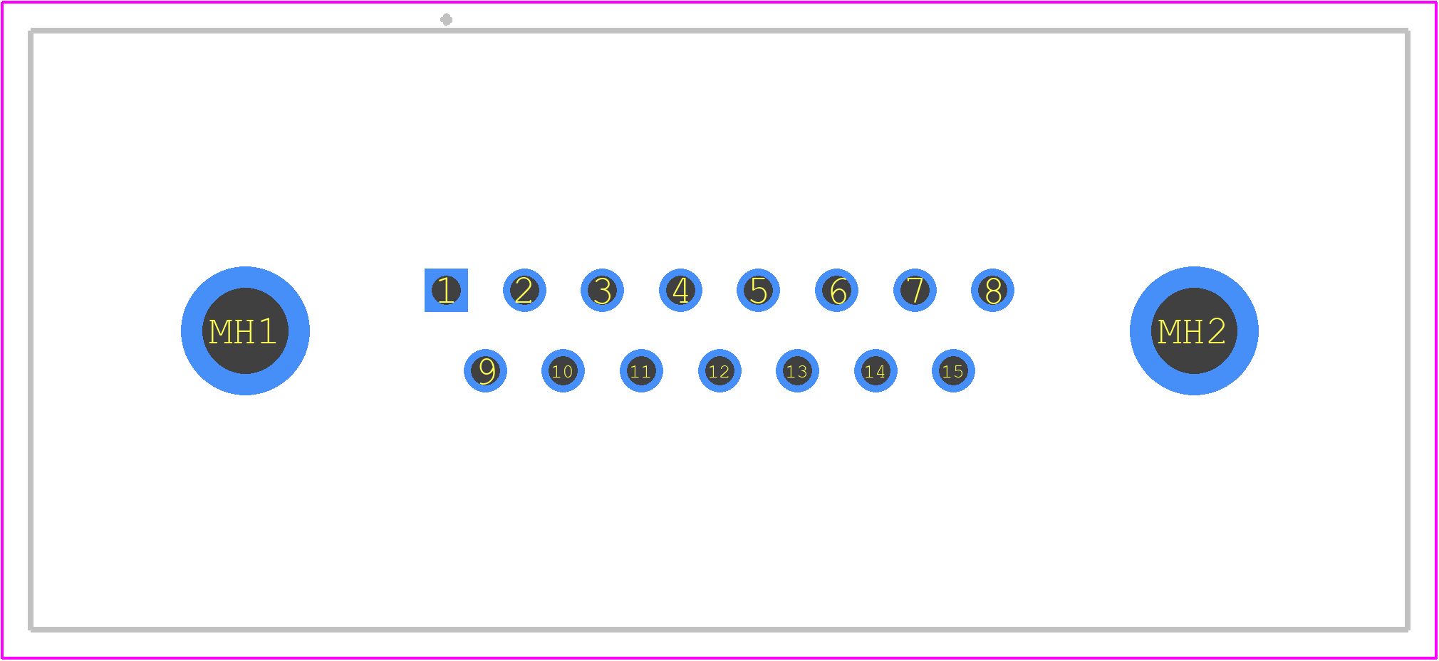 09675157675 - HARTING PCB footprint - Other - Other - 09675157675