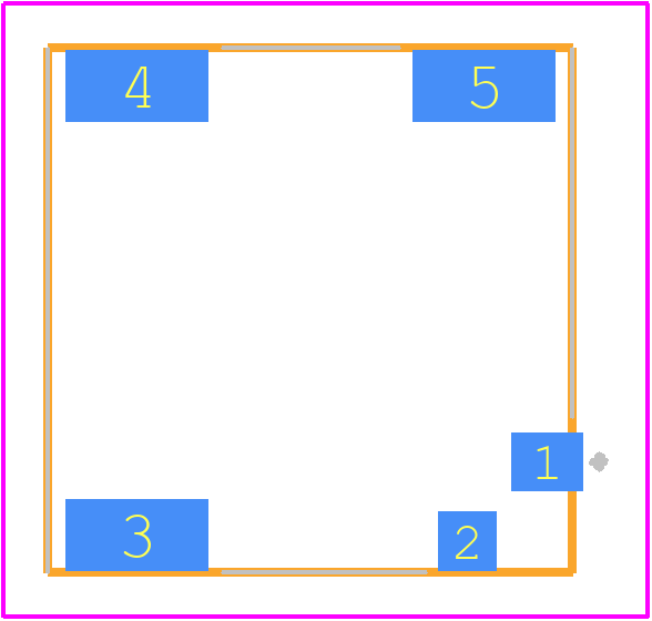 146216-0001 - Molex PCB footprint - Other - Other - 146216-0001-3