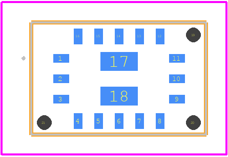 SDP31-500Pa - Sensirion PCB footprint - Other - Other - SDP31-2
