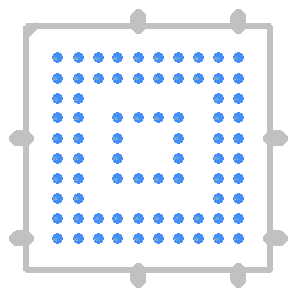 AD9393BBCZ-80 - Analog Devices PCB footprint - Other - Other - BGA76C50P10X10_600X600X140