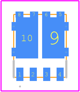 STL38DN6F7AG - STMicroelectronics PCB footprint - Other - Other - PowerFLAT 5x6 double island WF_2022