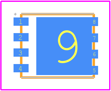 BSC020N03MSGATMA1 - Infineon PCB footprint - Other - Other - PG-TDSON-8-