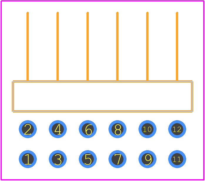 PBC06DBAN - Sullins PCB footprint - Other - Other - PBC06DBAN-3