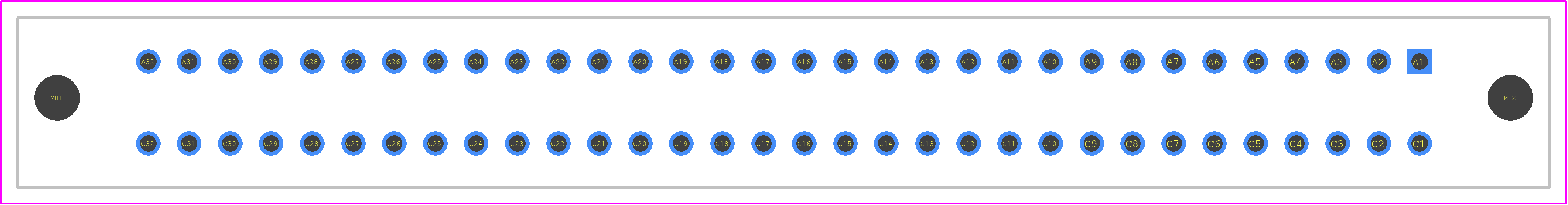 09032646850222 - HARTING PCB footprint - Other - Other - 09032646850222-10