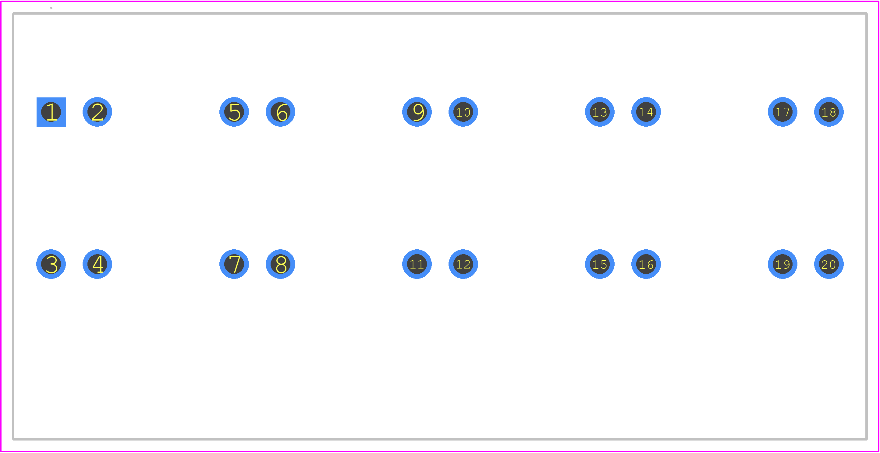 2716-255 - Wago PCB footprint - Other - Other - 2716-255-1