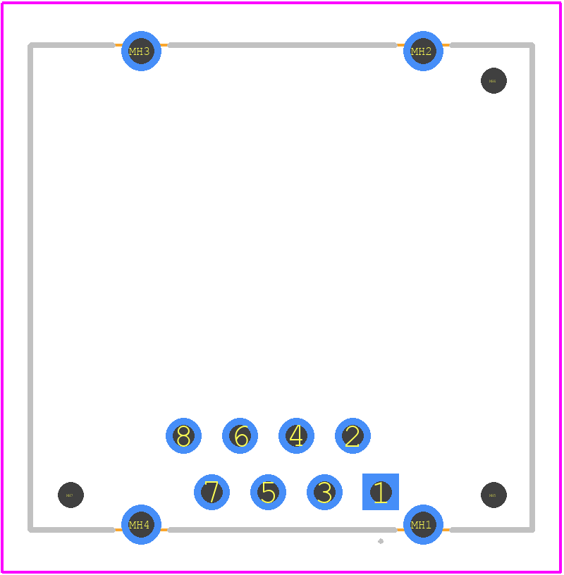 ISC01P - NKK Switches PCB footprint - Other - Other - ISC01P-2