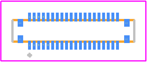 AXT640124A - Panasonic PCB footprint - Other - Other - AXT640124