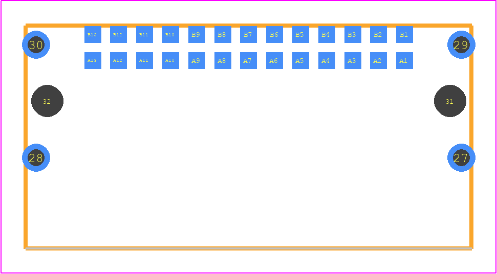 15150262401000 - HARTING PCB footprint - Other - Other - 15150262401000