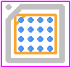 ICE40LP1K-SWG16TR1K - Lattice Semiconductor PCB footprint - BGA - BGA - 16-Ball WLCSP Package