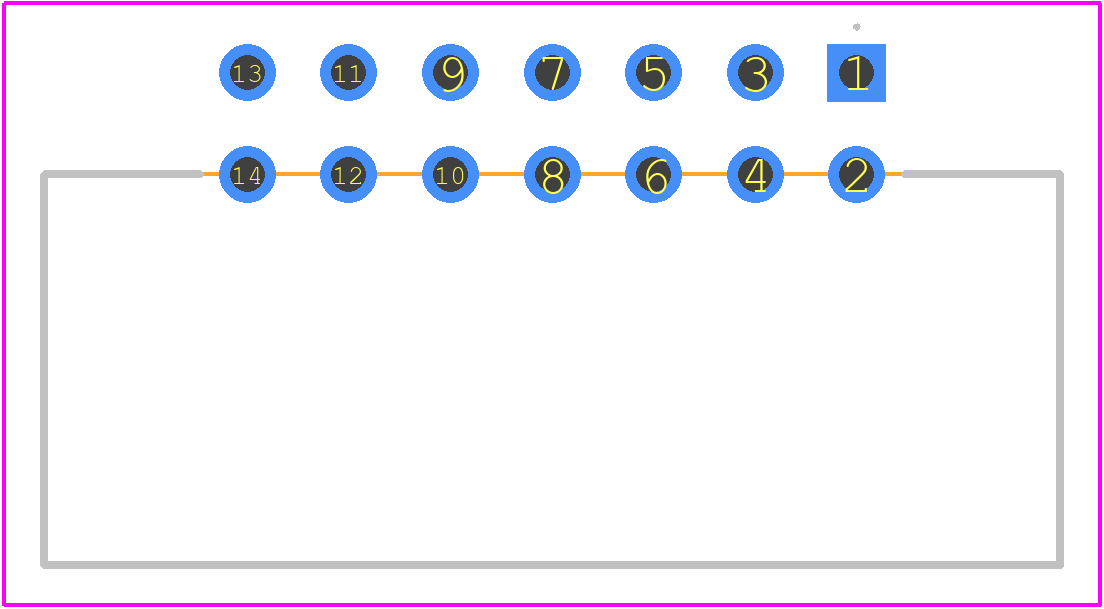 103310-2 - TE Connectivity PCB footprint - Other - Other - 103310-2-2