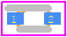 DB2U31400L - Panasonic PCB footprint - Small Outline Diode Flat Lead - Small Outline Diode Flat Lead - USSMini2-F2-B