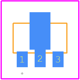 BSR43TA - Diodes Incorporated PCB footprint - Other - Other - SOT89_1.475