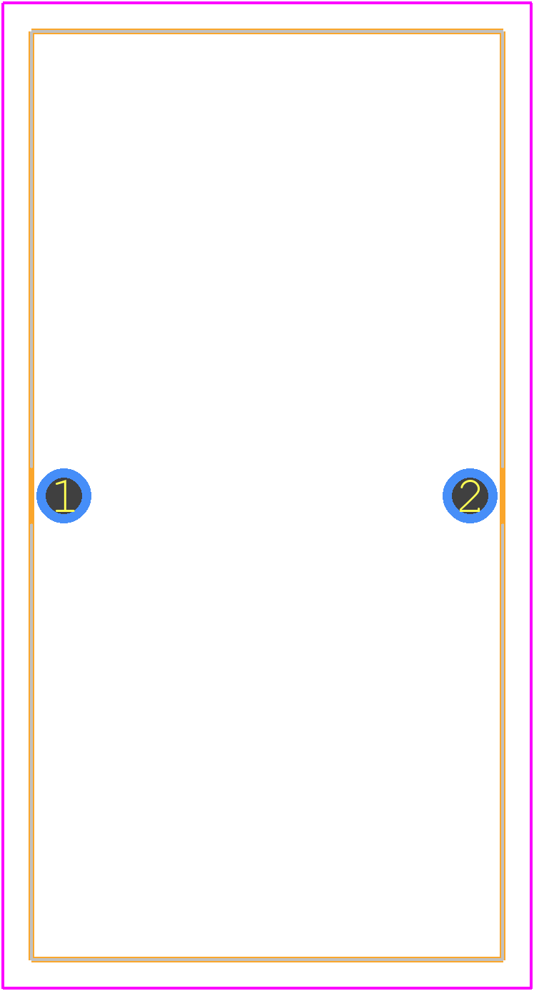 2316-V-RC - Bourns PCB footprint - Other - Other - 2316-V-RC-2