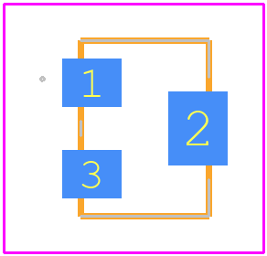 3224W-1-100E - Bourns PCB footprint - Other - Other - 3224W-1-100E-2