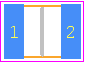 12103C225KAT2A - Kyocera AVX PCB footprint - Capacitor Chip Non-polarised - Capacitor Chip Non-polarised - 12103C225KAT2A
