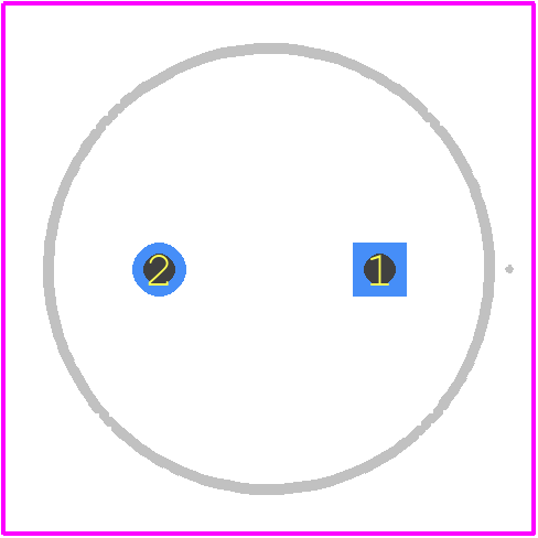 TAP227K016CCS - Kyocera AVX PCB footprint - Other - Other - 10 x 18.5mm
