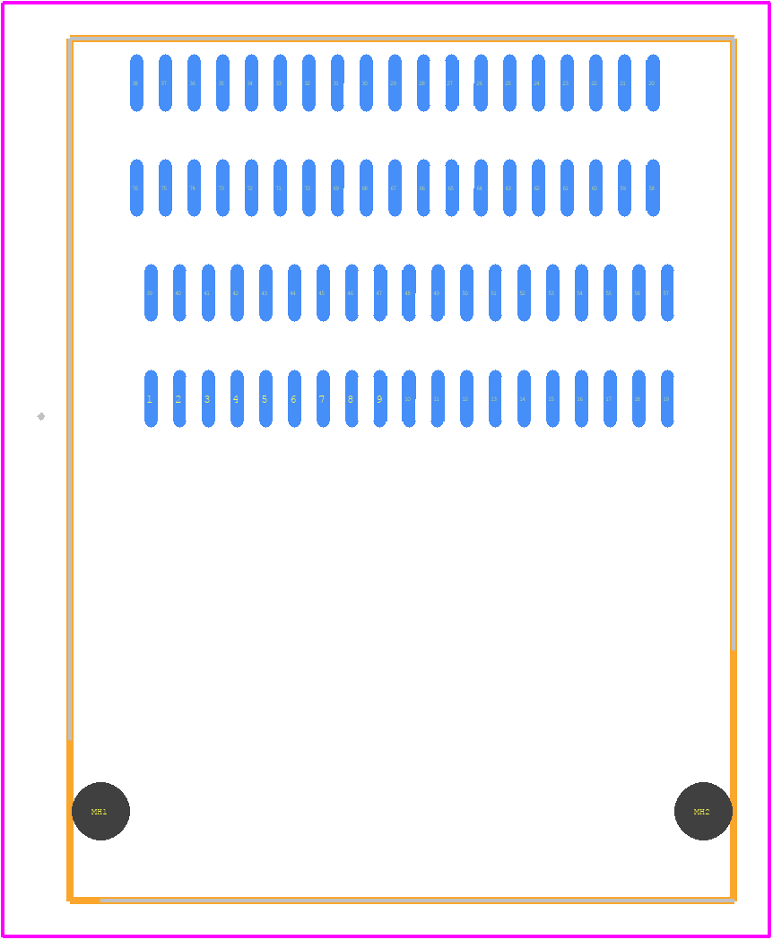 2318579-1 - TE Connectivity PCB footprint - Other - Other - 2318579-1