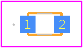 BZD27C22P-E3-08 - Vishay PCB footprint - Other - Other - SMF (DO219-AB)
