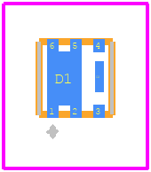 SIA449DJ-T1-GE3 - Vishay PCB footprint - Other - Other - SIA449DJ-T1-GE3-2