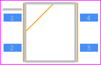 VOM160NT - Vishay PCB footprint - Small Outline Packages - Small Outline Packages - SOP_4