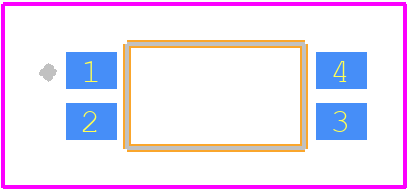 VOS615A-2X001T - Vishay PCB footprint - Other - Other - SSOP-4
