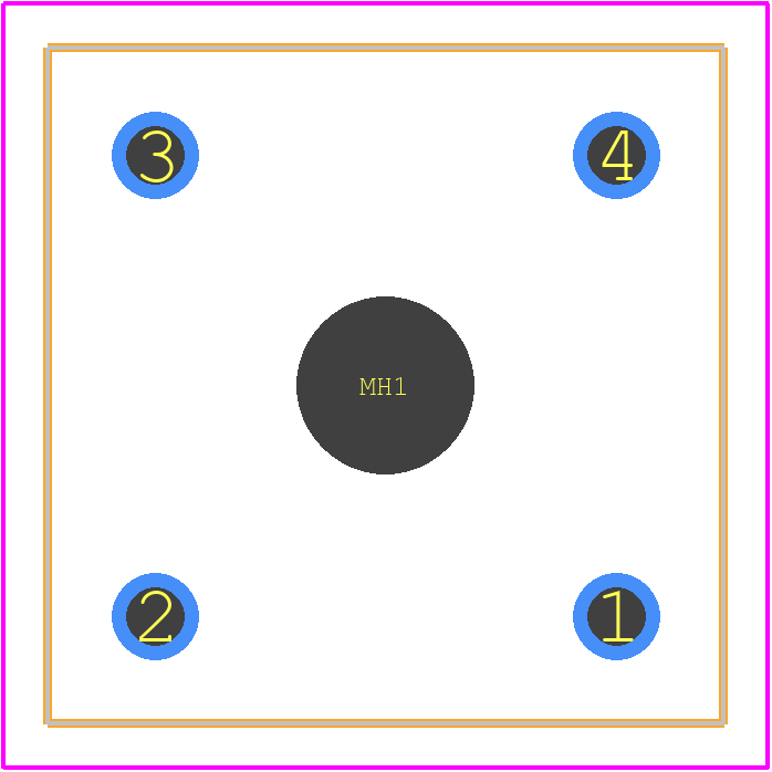 VS-KBPC604 - Vishay PCB footprint - Other - Other - VS-KBPC604-1