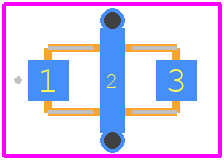 NFW31SP206X1E4K - Murata Electronics PCB footprint - Other - Other - NFW31SP L=3.2±0.3 W=1.6±0.2 T=1.8±0.2