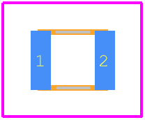 NFZ2HBM4R4SN10B - Murata Electronics PCB footprint - Other - Other - NFZ2H L=2.5 W=2.0 T=0.9