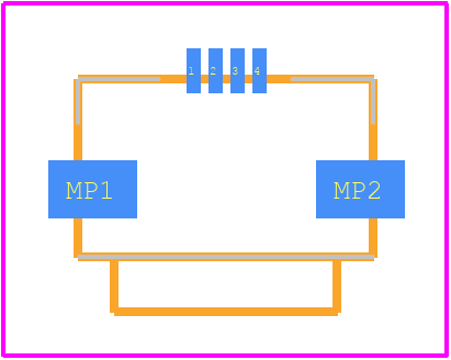 505110-0497 - Molex PCB footprint - Other - Other - 505110-0497-1