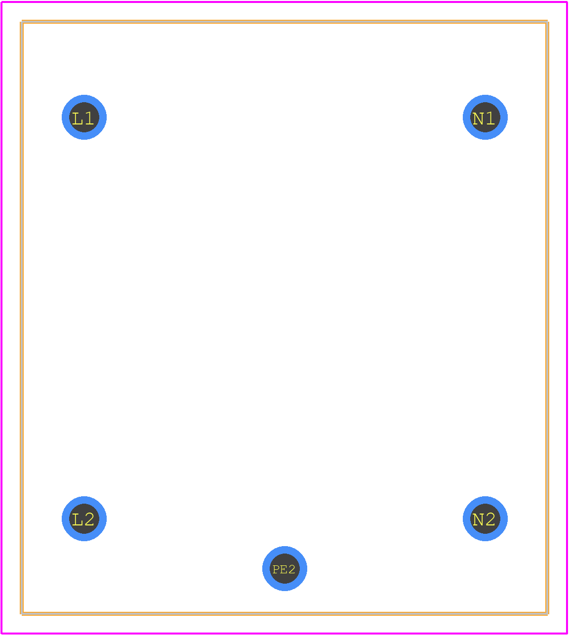 5500.0155.1 - SCHURTER PCB footprint - Other - Other - 5500.0155.1-2
