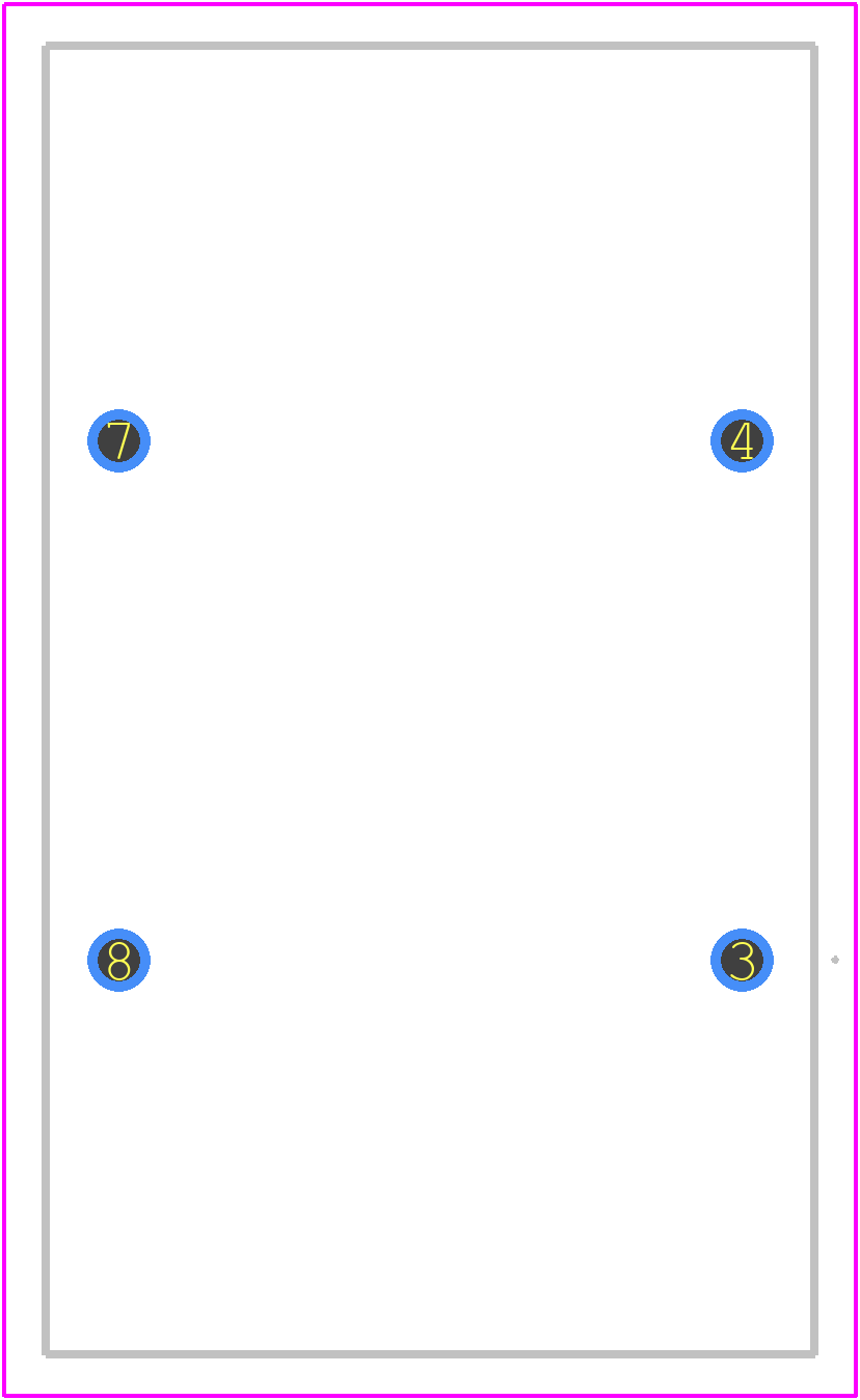 DFKH-31-0008 - SCHURTER PCB footprint - Other - Other - Radial - 4 Leads_2025-7