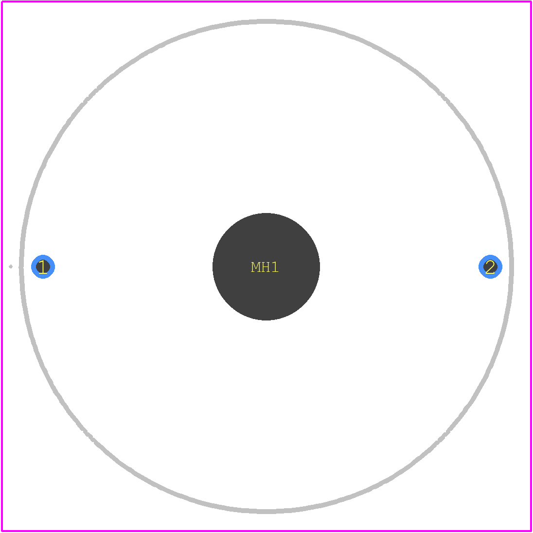 1410605C - Murata Electronics PCB footprint - Other - Other - 1410605C-2