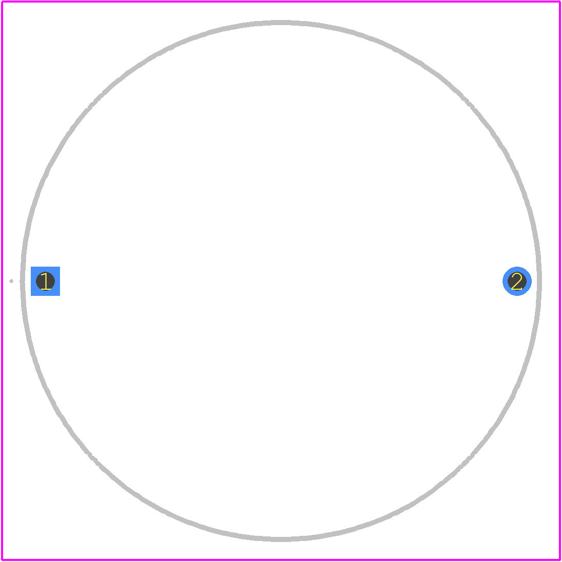 1468505C - Murata Electronics PCB footprint - Other - Other - 1468505C-1