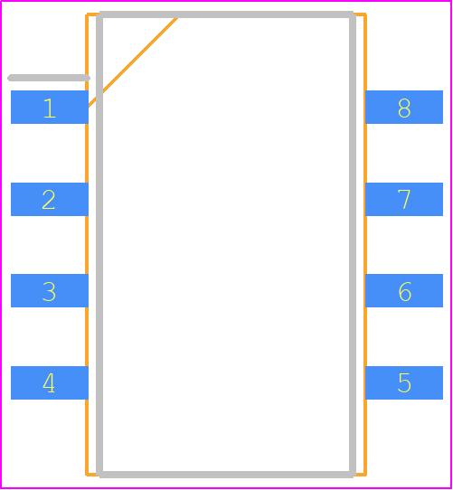 NTE0303MC - Murata Electronics PCB footprint - Small Outline Packages - Small Outline Packages - NTE