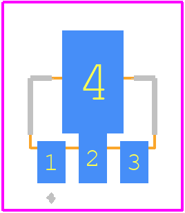 2SB1122T-TD-E - onsemi PCB footprint - Other - Other - 2SB1122T-TD-E-1