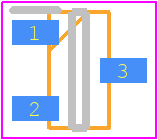2SC5227A-4-TB-E - onsemi PCB footprint - SOT23 (3-Pin) - SOT23 (3-Pin) - CP_SOT-23_1