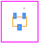 DTC143ZM3T5G - onsemi PCB footprint - Other - Other - SOT−723 1.20x0.80x0.50, 0.40P CASE 631AA ISSUE E_2025-1.5