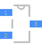 MAX809JTRG - onsemi PCB footprint - Other - Other - SOT95P240X110-3N