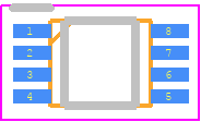 NL37WZ04USG - onsemi PCB footprint - Small Outline Packages - Small Outline Packages - NL37WZ04USG