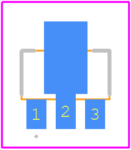 PCP1203-TD-H - onsemi PCB footprint - Other - Other - SOT-89 / PCP-1	