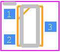 SB05-03Q-TL-E - onsemi PCB footprint - SO Transistor Flat Lead - SO Transistor Flat Lead - MCP