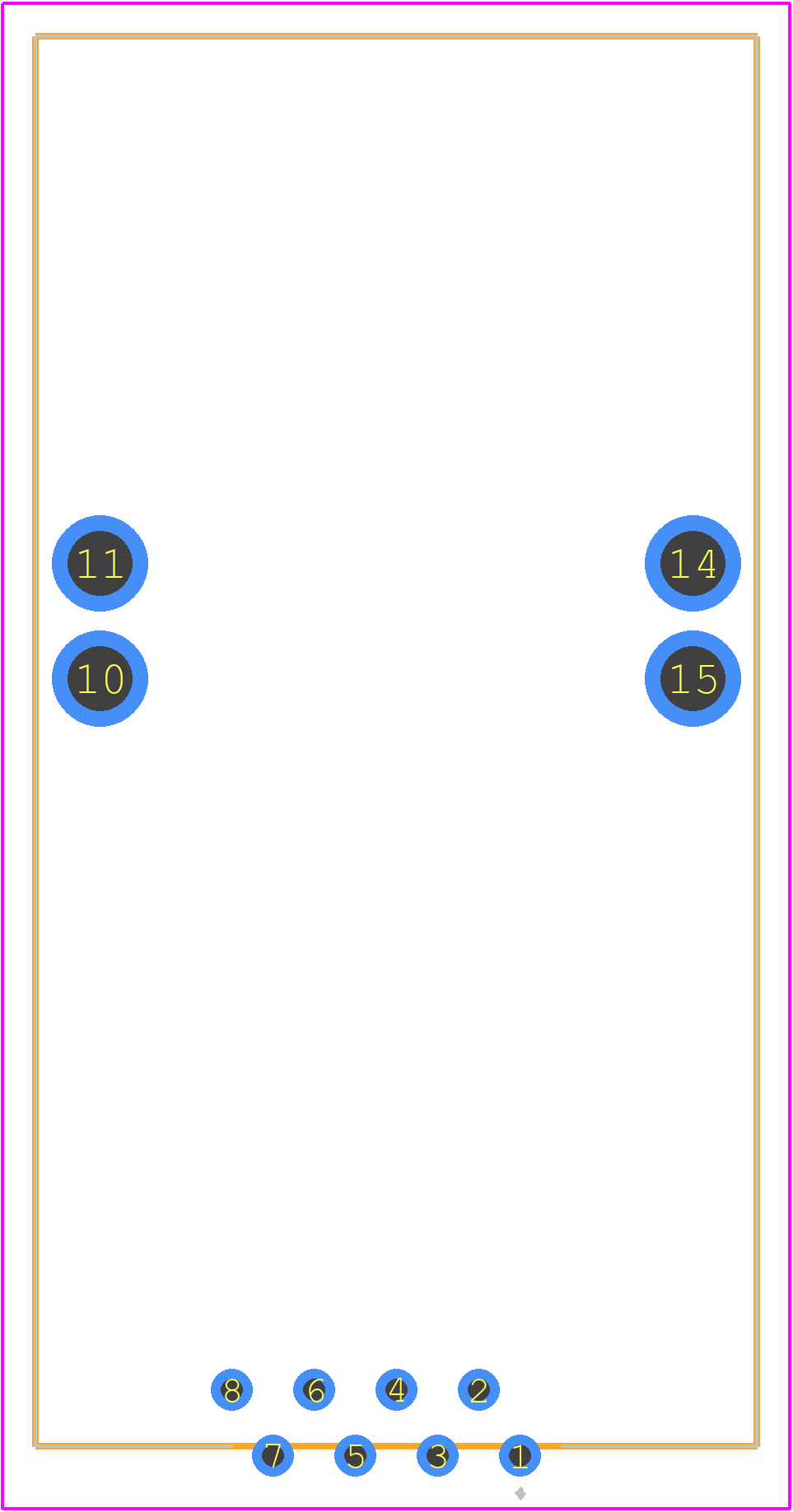HO 250-PW-0000 - LEM PCB footprint - Other - Other - HO 250-PW-0000-1