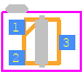 TPD2EUSB30DRTR - Texas Instruments PCB footprint - SO Transistor Flat Lead - SO Transistor Flat Lead - DRT (R-PDSO-N3)