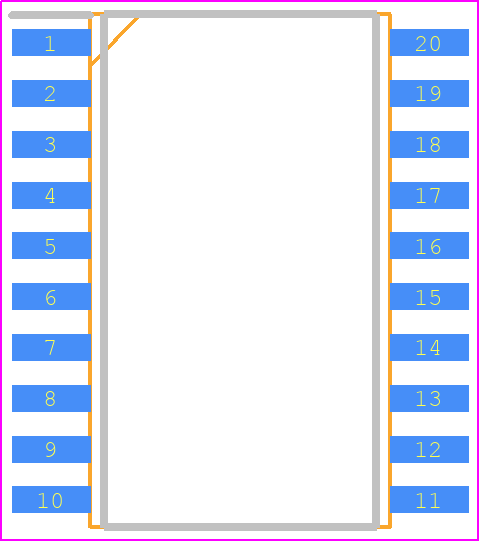 MMA3201KEG - NXP PCB footprint - Small Outline Packages - Small Outline Packages - MMA3201KEG