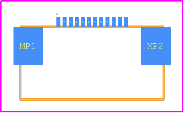 0527461233 - Molex PCB footprint - Other - Other - 0527461233-2