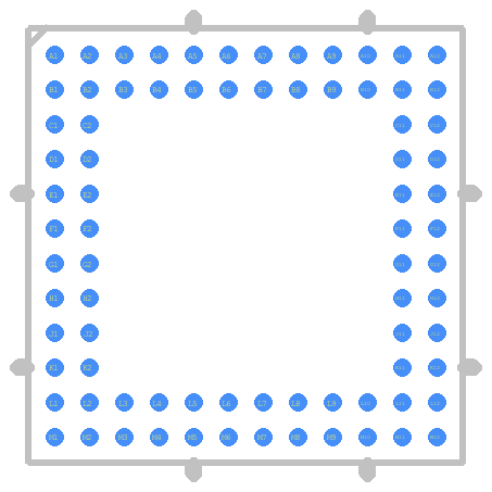 AD5590BBCZ - Analog Devices PCB footprint - Other - Other - BGA80C80P12X12_1000X1000X150