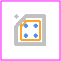 ADL5500ACBZ-P7 - Analog Devices PCB footprint - BGA - BGA - 4-Ball Wafer-Level Chip Scale Package [WLCSP] (CB-4-1)