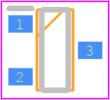 BAT 54-06 - Infineon PCB footprint - SOT23 (3-Pin) - SOT23 (3-Pin) - SOT23_2