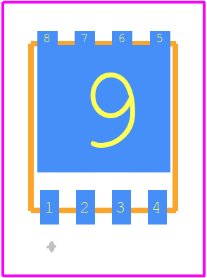 BSC035N04LSG - Infineon PCB footprint - Other - Other - PG-TDSON-8
